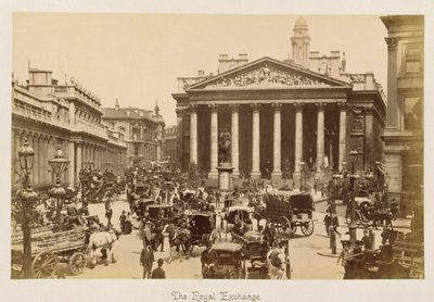 The Royal Exchange by English Photographer